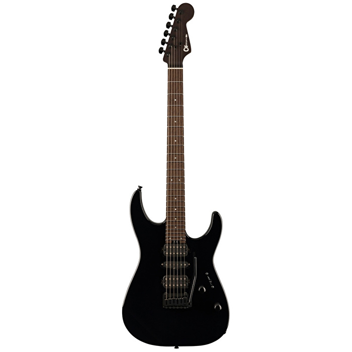 Charvel MJ DK24 HSH 2PT W Mahogany Wenge Klavye Black Elektro Gitar